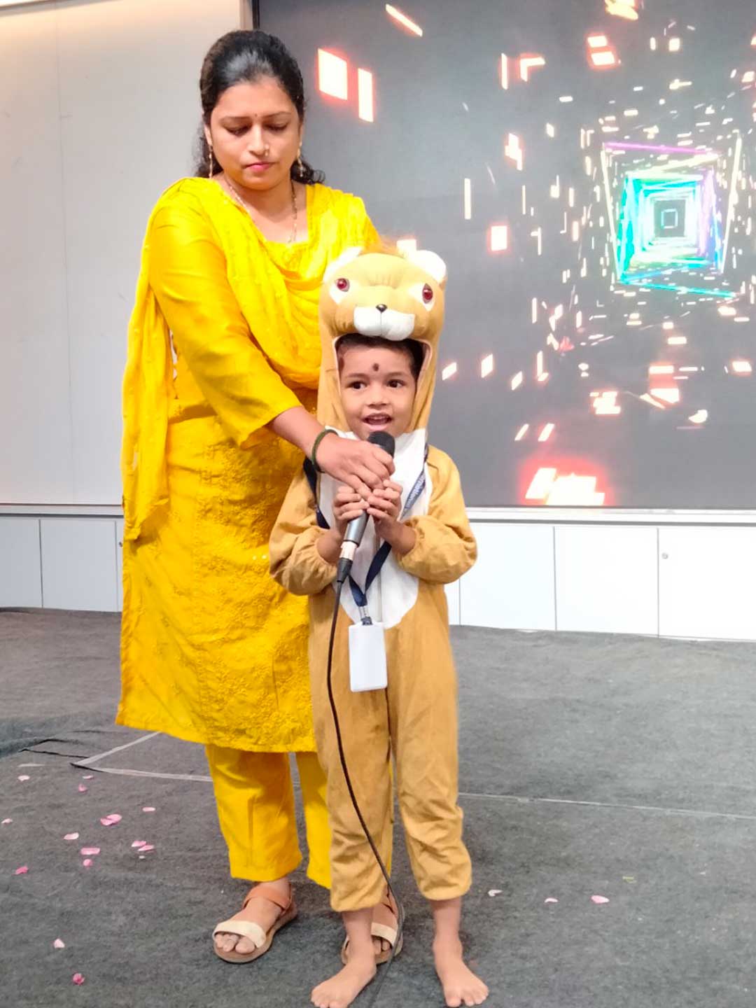 Parent Child Alphabet Ramp Walk
