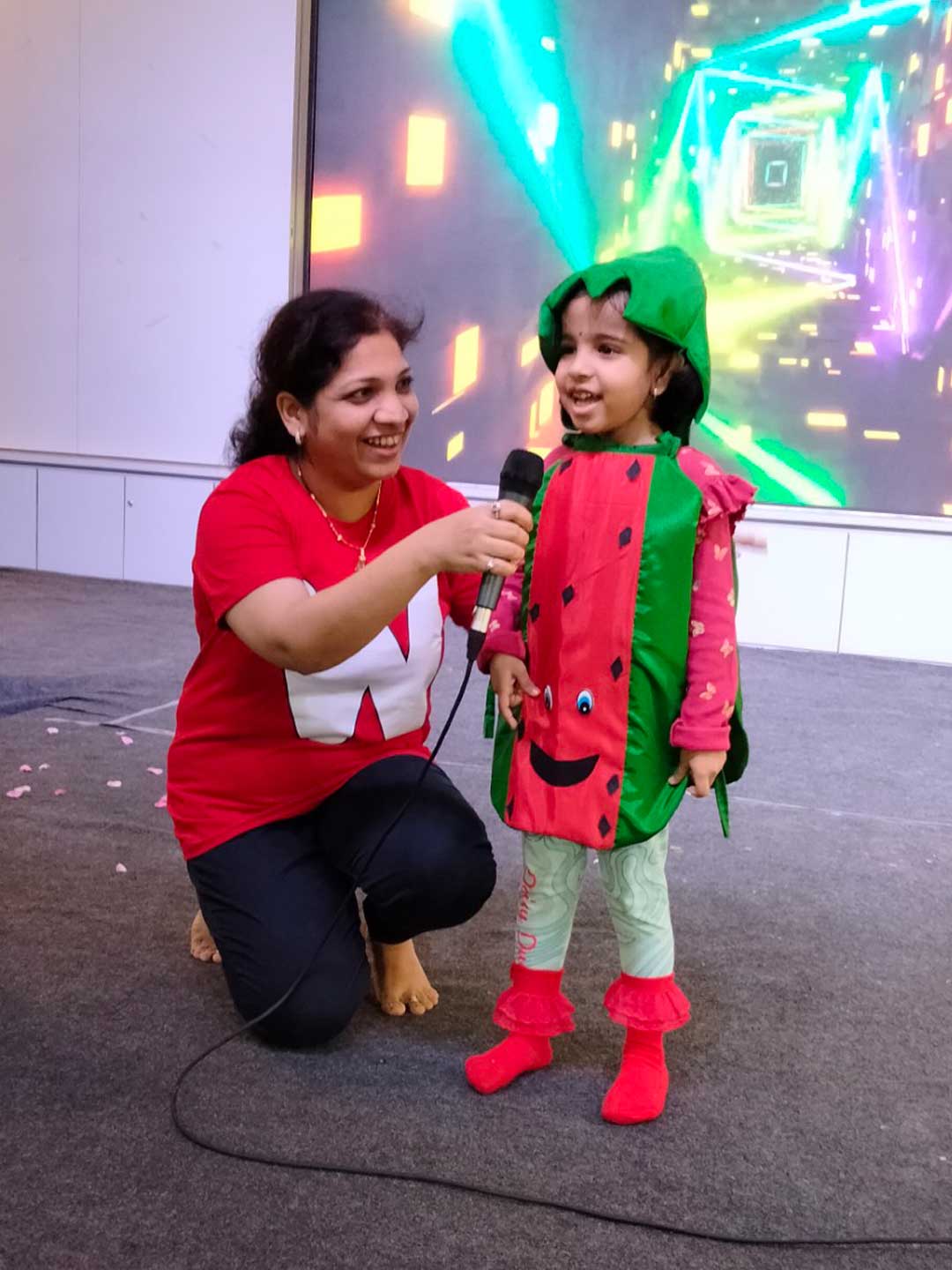 Parent Child Alphabet Ramp Walk