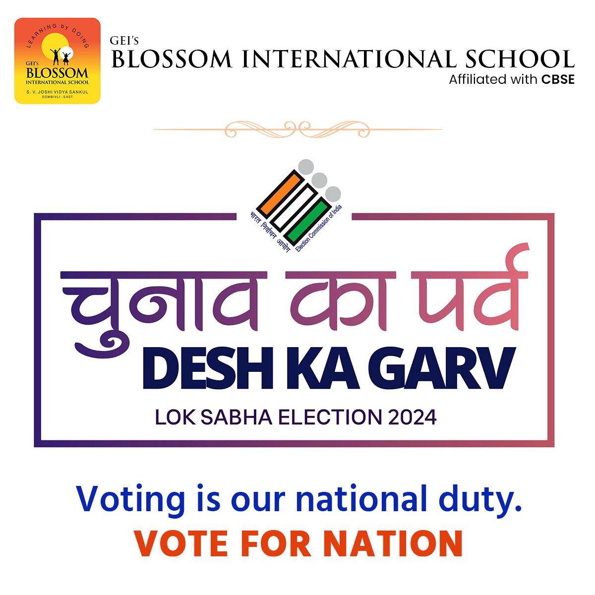 Voting is our national duty | Vote for Nation.